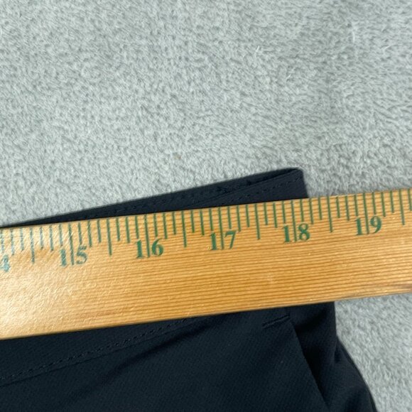 Banana Republic Mens Black Pants 36x32 Lightweight Polyester Slim Fit a1223 - Picture 3 of 6